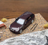 CZ King 1:64 Brown M5 E61 Touring Wagon Sports Model Diecast Collect Car