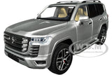 TOYOTA LAND CRUISER SILVER 1/24 DIECAST MODEL CAR H08222