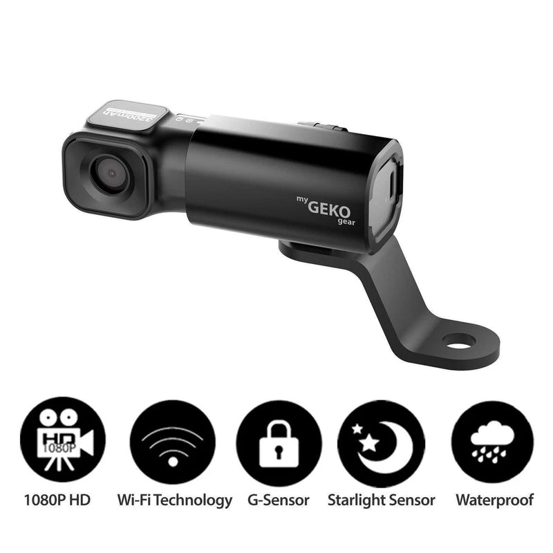 Moto Snap 1080p Motorcycle Helmet Camera with APP for Instant Video Access,...