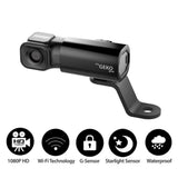 Moto Snap 1080p Motorcycle Helmet Camera with APP for Instant Video Access,...