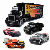 Disney Pixar Cars NO.28 Tim Treadless Racers Pickup Mack Truck Kids Toy
