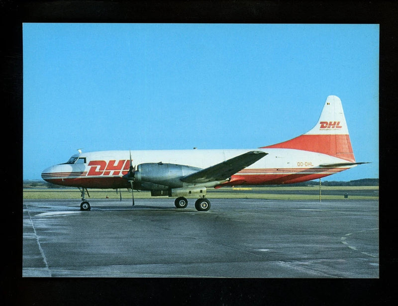 Aviation Airplane Airline postcard Air Hobby #31 Convair 580 Malmo