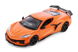 2024 Chevrolet Corvette Z06 C8 1/24 Scale Diecast Model by Showcasts - ORANGE