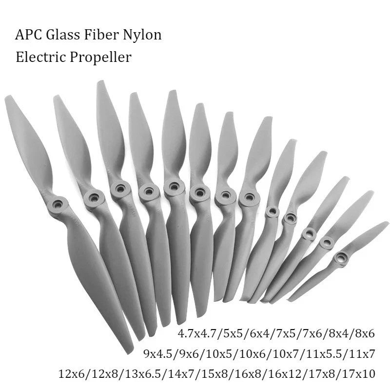 RC Drone Propeller Replacement 5-17 Inch Glass Fiber Nylon Electric 1/2PCS