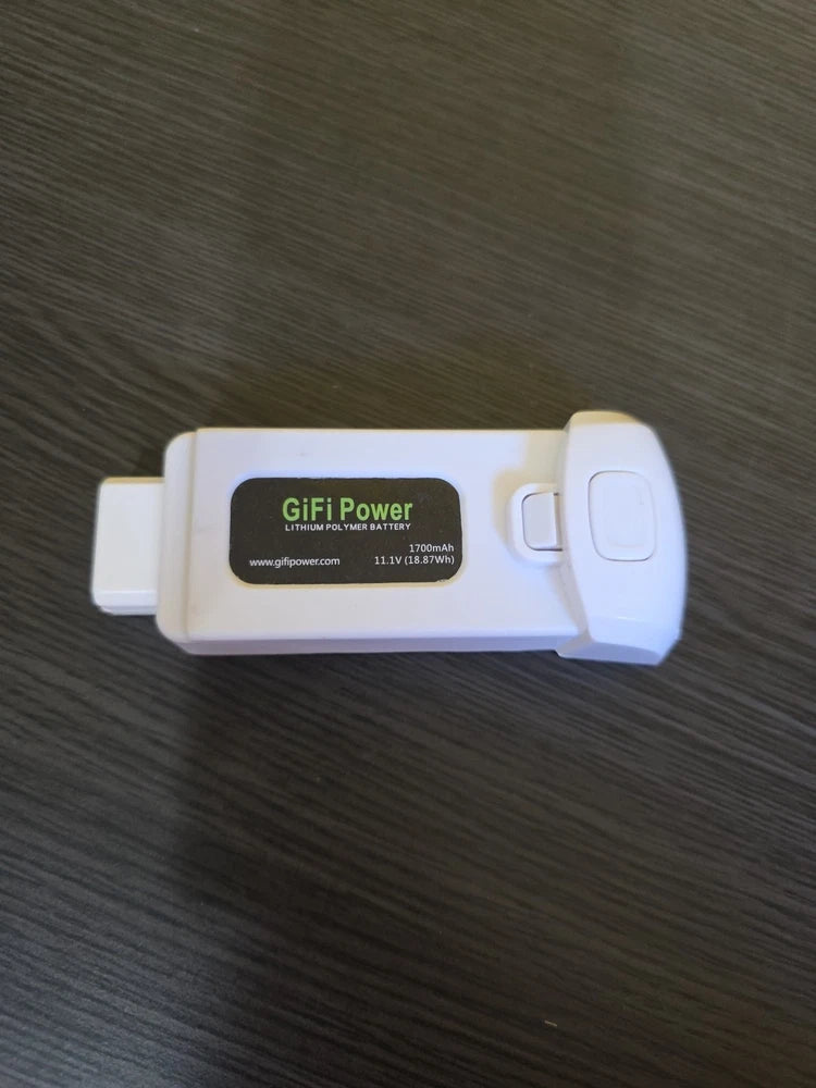 New GiFi 3S 1700mAh 11.1V LiPo Replacment Drone Battery For Yuneec Breeze Drone Battery