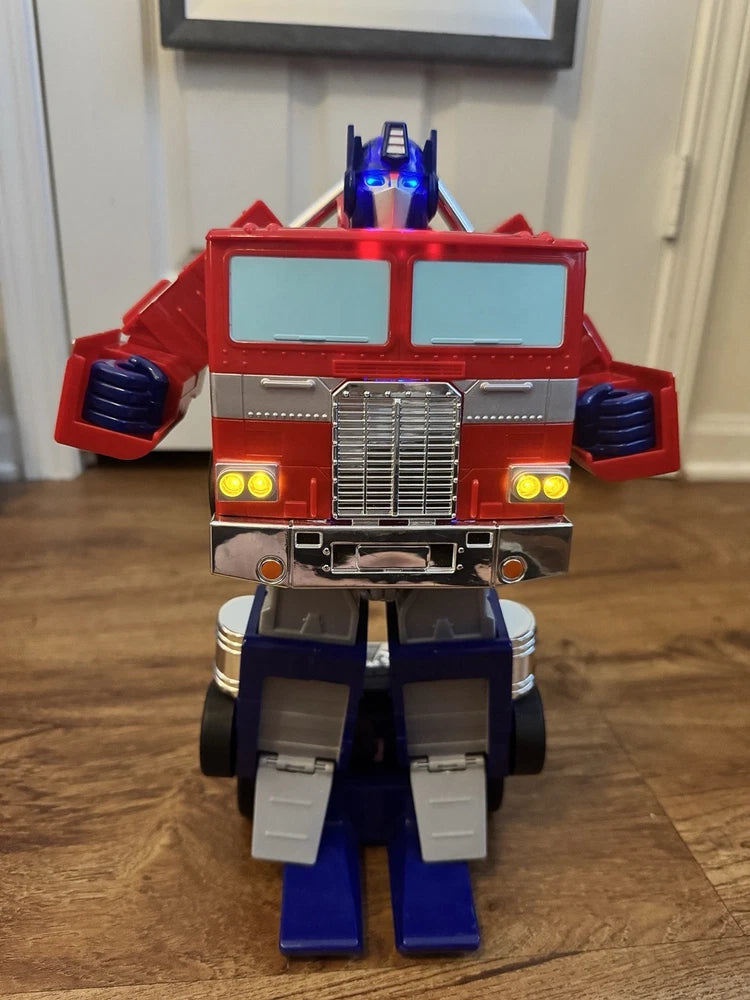 Jada Toys Transformers G1 Optimus Prime RC Converting Robot 33521 No Remote Converter