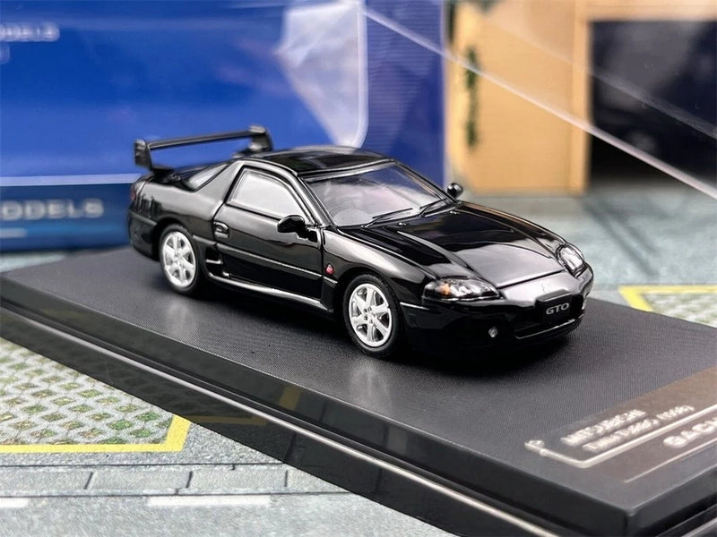 GA 1/64 Scale  3000GT GTO 1998 Black Diecast Car Model Collection
