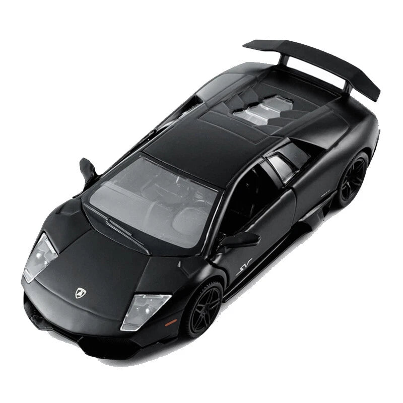 1/36 Scale Lamborghini Murcielago LP670-4 SV Model Car Diecast Toy Cars Black