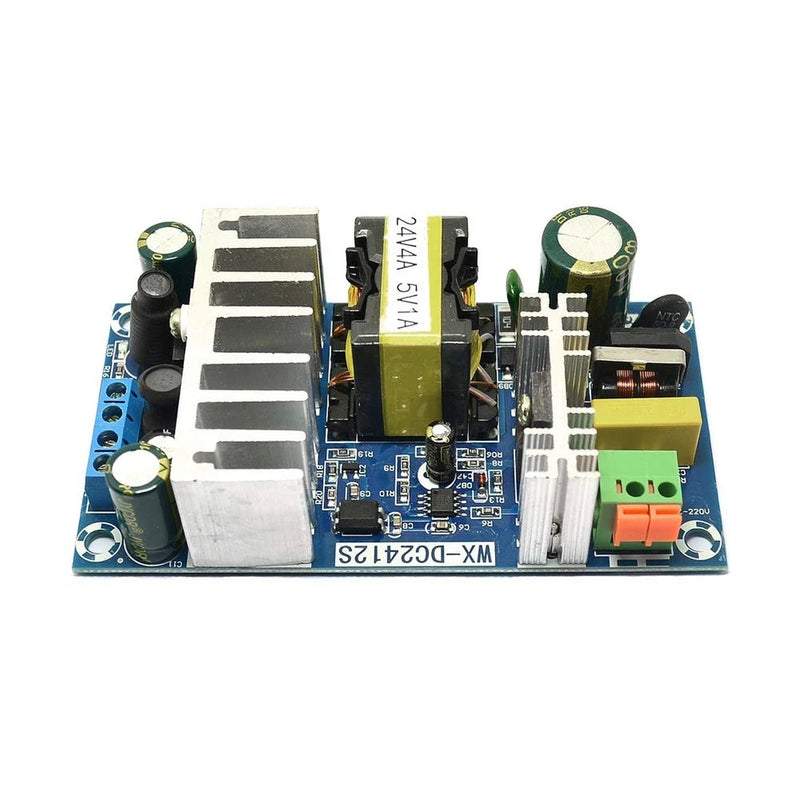 24V 4A/5V1A Dual Switch Power Supply Board Module 120W Power Module Isolated ...