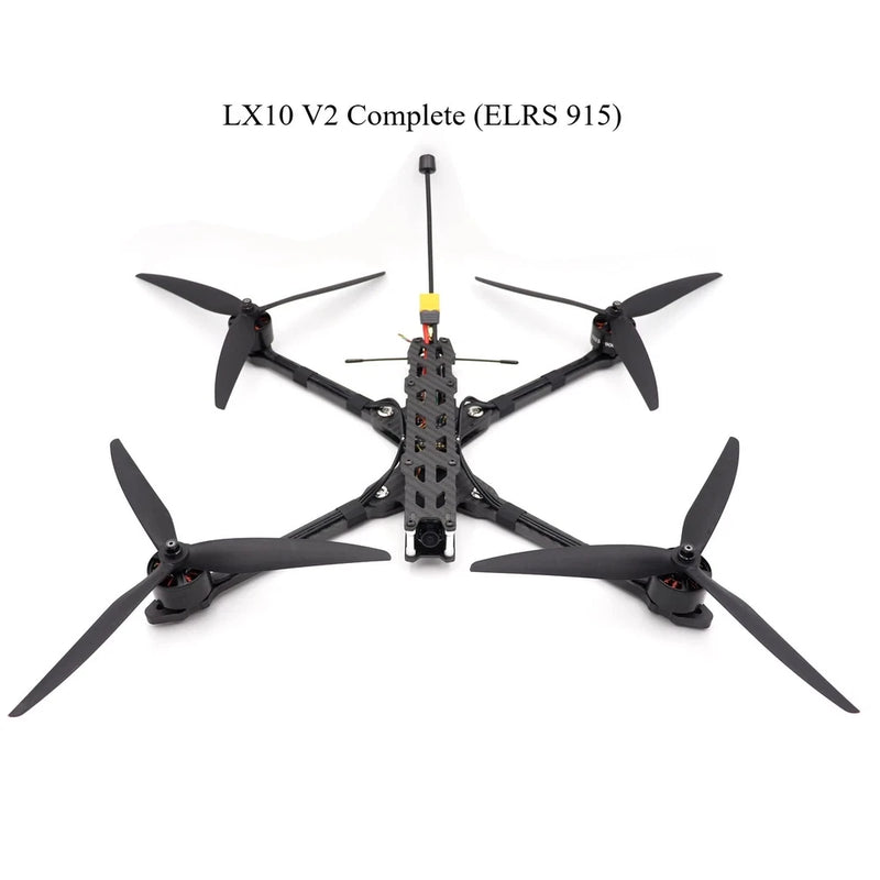UNIONRC LX10 V2 10in Carbon Frame Long Range Aerial Photography FPV Drone Kit