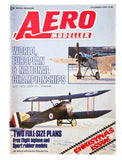 Vintage Aero Modeller model aircraft magazine cover with two plane photos and red logo