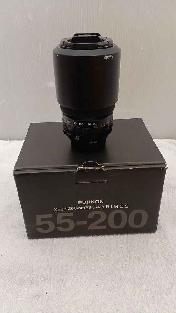 FUJIFILM lens XF55-200mm F3.5-4.8 R LM OIS- X-mount 14 elements in 10 groups-JPN