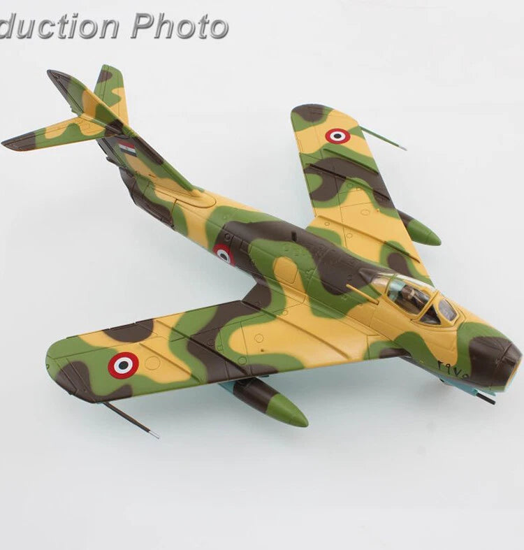 1:72 HM MIG-17F Fresco "Nile Delta"Egyptian Air Force,1973 Fighter Diecast Model