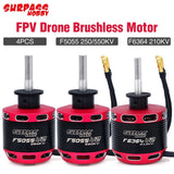 4x SURPASSHOBBY 210/550 KV 14 Pole for RC FPV Airplanes Helicopter Fixed-wing