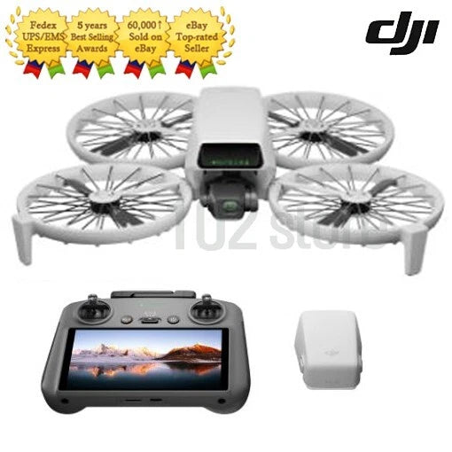 DJI Flip Camera Drone (1 Battery) + DJI RC 2 Remote Controller -No Tariff In US