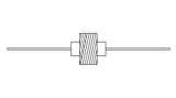 2Pcs 70F502AF-RC Fixed Inductors 50mH 5% Converter