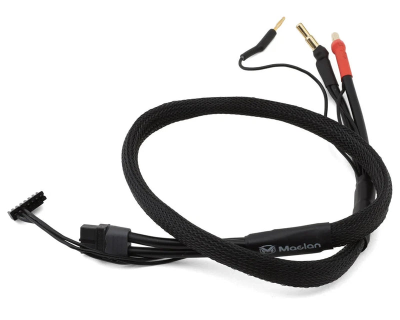Maclan 2S 4/5mm Bullet Charge Cable w/XT60H Connector (60cm) (10awg) [MCL4399] Battery
