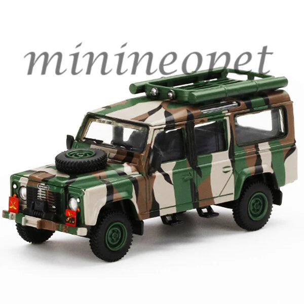 MINI GT MGT00321 LAND ROVER DEFENDER 110 MALAYSIAN ARMY HARIMAU BELANG 1/64