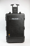 Pelican hard case with top handle, molded protective carry case (used)
