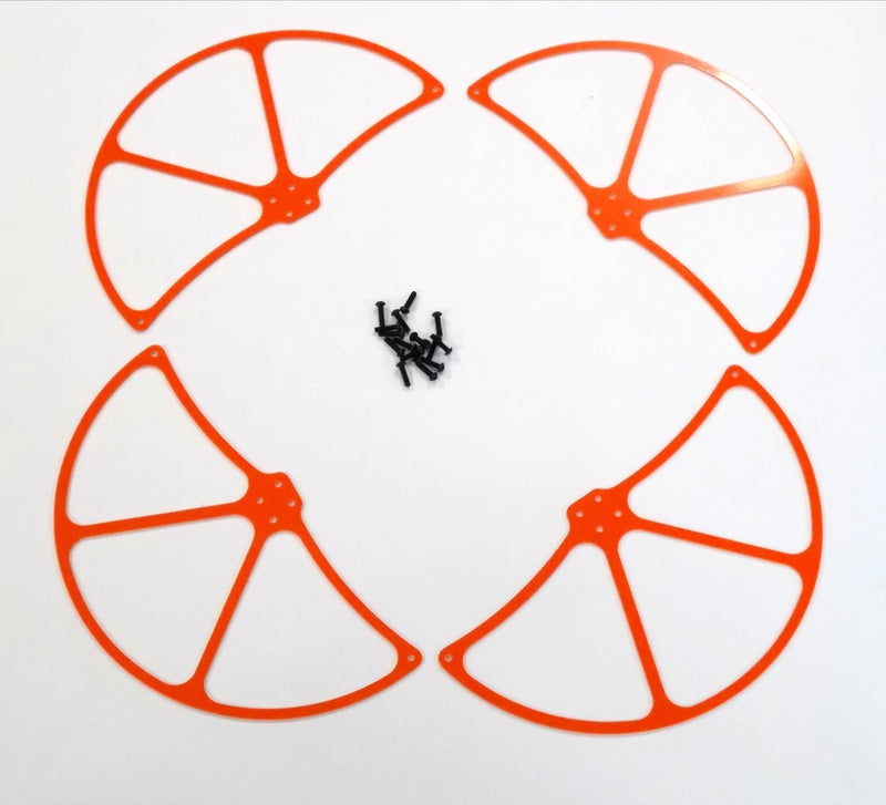 DJI PHANTOM HIGH VISIBILITY ORANGE G-10 GUARDS XTREME HELI XTR13210GG QUAD FPV