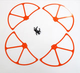 DJI PHANTOM HIGH VISIBILITY ORANGE G-10 GUARDS XTREME HELI XTR13210GG QUAD FPV