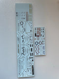 1980 Plymouth Volare Roadrunner (Gold) 1/25 Scale Model Car Decals