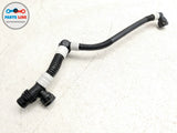Tesla Model 3 battery cooling hose line with OEM connectors, black corrugated tubing