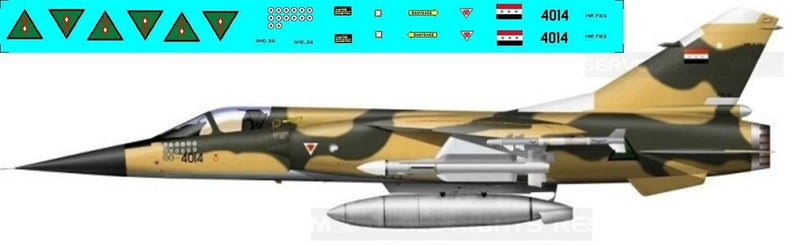1/144 PLASTIC MINI HOBBY KIT IRAQI DASSAULT MIRAGE F-1C #2