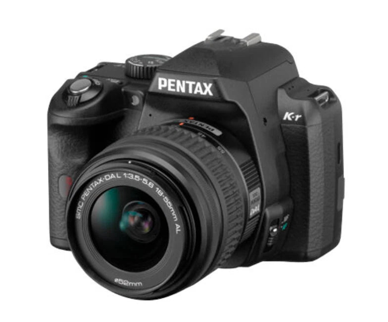 USED PENTAX Pentax K K-r  Camera - Black (Kit w/ AL 18-55mm Lens)FREESHIPPING