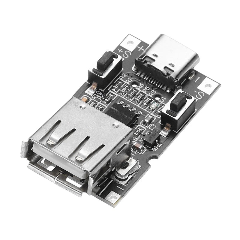 USB-C  QC 2.0/3.0 DC Voltage Trigger Decoy Board,1.5x0.8 Inch Black 9V 12V 20V