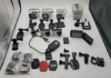 Pre-Owned GoPro HERO 3 Bundle w 2 Cameras, 3 Batteries, 1 Remote & Accessories