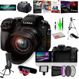 Panasonic Lumix DMC-G7 Mirrorless MFT Digital Camera, Condenser USB Mic & Camera