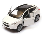Hyundai Tucson IX35 Korean Car Model Toy Diecast White 1:34-1:39 Scale Welly