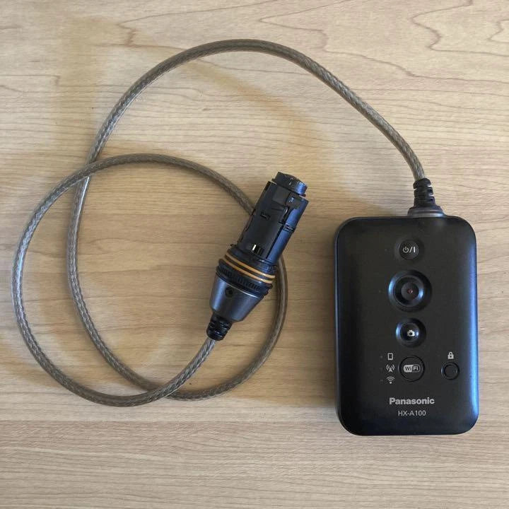 Panasonic Wearable Camera Black Hx-A100 CMOS 2.8 million pixels Tested Working