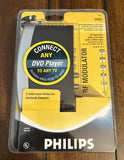 Philips PH61159 DVD Converter RF Modulator S Video Input Works With Consoles NEW