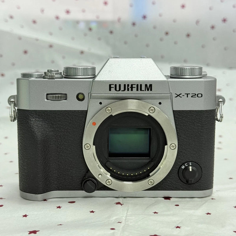 Fujifilm X-T20 XT20 Silver 24.3MP Mirrorless Digital Camera Body Only - English