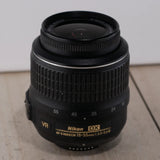 Nikon DX 18-55mm f/3.5-5.6 G VR AF-S NIKKOR DSLR Camera Lens *MANUAL FOCUS ONLY*