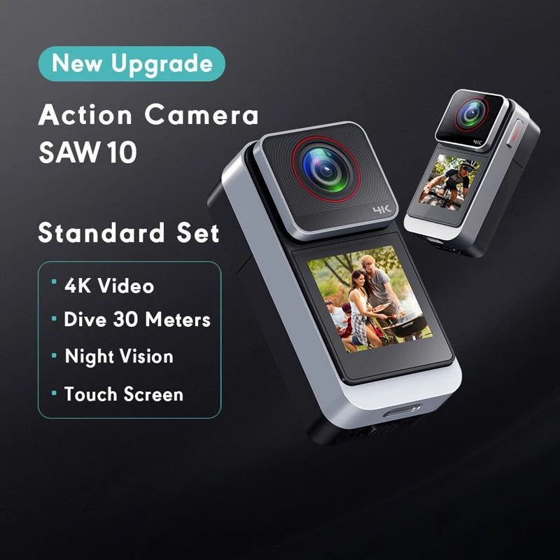 4K MINI WIFI Action Camera Thumb Sport Portable Digital Video Waterproof SAW10