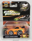 Jada Fast & Furious 25 Years Small Blocks 1/43 Brian's Toyota Supra Car Toy NEW