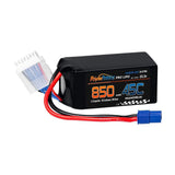 850mAh 6S 22.2V 45C Soft Case LiPo EC3 Connector Powerhobby PHB6S85045EC3 Battery