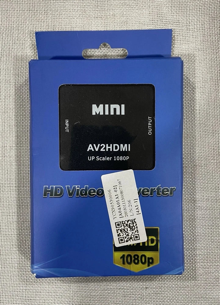 Full HD 1080p Mini Series TV Adapter AV2HDMI Video Converter
