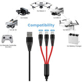 Fast Charging Cable with Wall Adapter for DJI FPV