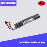 1Pcs 2000mAh 11.1V 10C with SM-2P Plug Battery For RC Water Gun Electric Toys