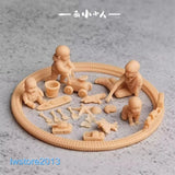 1/64 Playing Boy Bbay Children Miniatures Figures Model For Cars Vehicles Toys