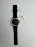 Hugo Boss Orange men's wristwatch with black dial and black silicone strap