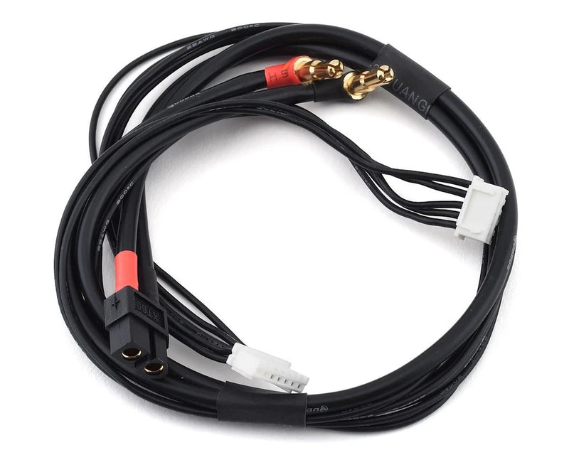 Ruddog 4S Charge Lead w/XT60 Connector & 4-5mm Stepped Bullets (40cm) (7 Pin-XH) Battery