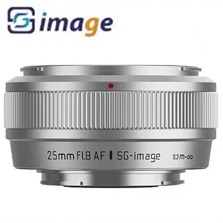 SGimage AF 25mm F1.8 Auto Focus Large Aperture APS-C Lens for Nikon Fuji Sony
