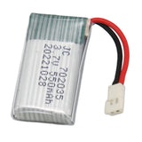 5Pcs 550mAh Drone Battery Long Lasting For Hubsan X4 H107 Drones Popular
