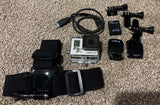 GoPro HERO3+ Silver Edition Action Camera with Accessories 64GB Microsd
