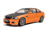 2000 BMW M2 Coupe Solido Works Orange Diecast 1:18 Scale Model - Solido S1806509